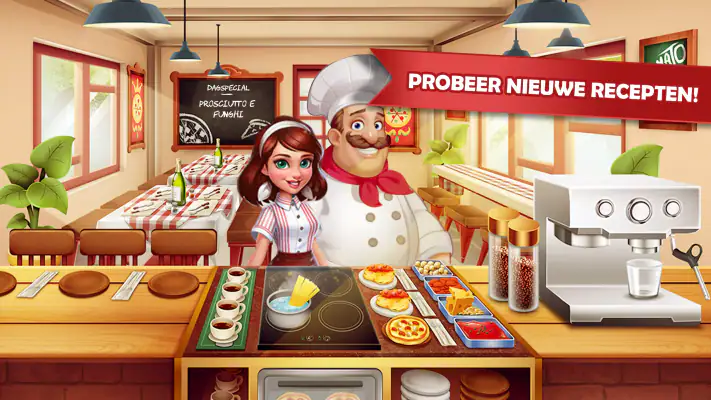 Kook Gekte: Een Chef Spel screenshot 1