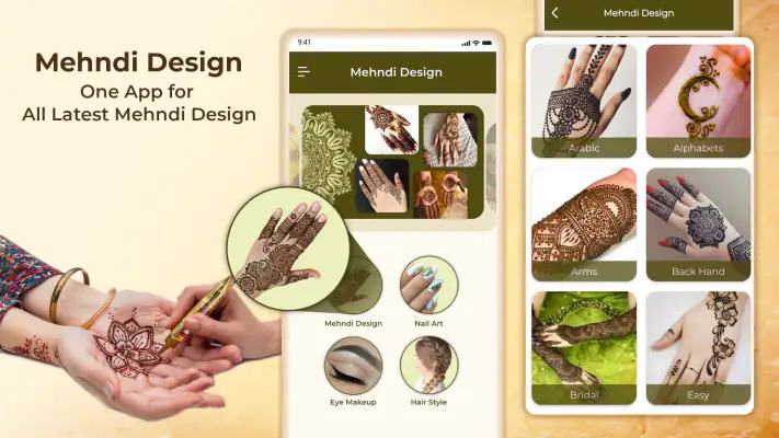 mehndi-ontwerp: nagelkunst screenshot 1