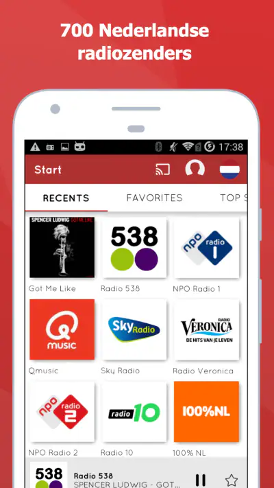 myTuner Radio Nederland screenshot 1