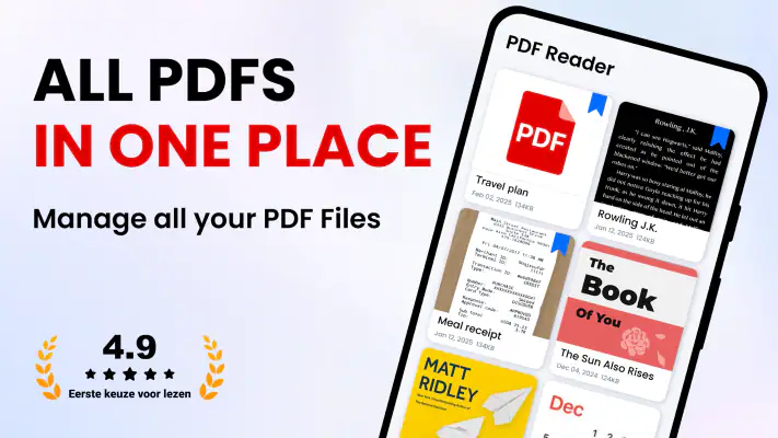 PDF Lezer - PDF Viewer screenshot 1