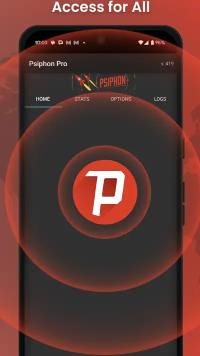 Psiphon VPN: Veilige toegang screenshot 1