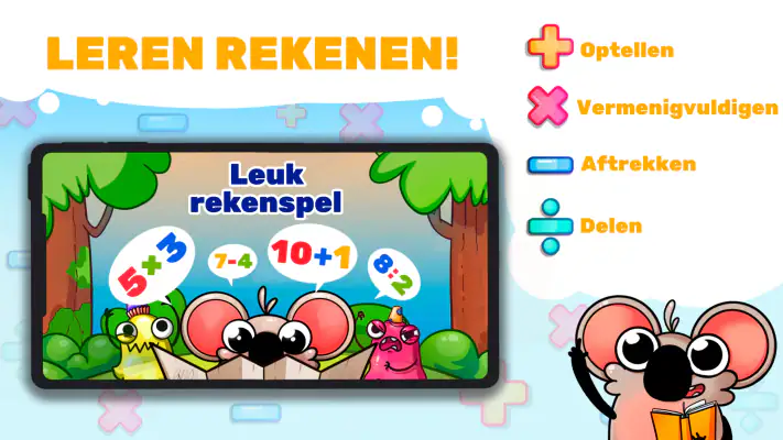 Rekenspelletjes (Groep 2,3,4) screenshot 1