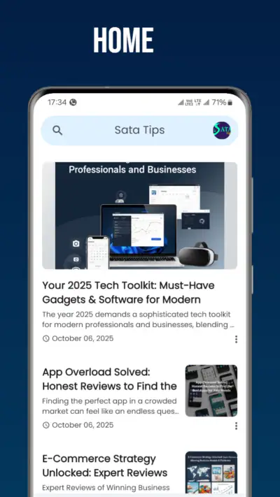 Sata Tips screenshot 1