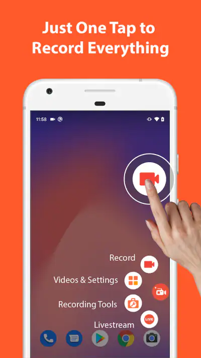 Scherm Opnemen - AZ Recorder screenshot 1
