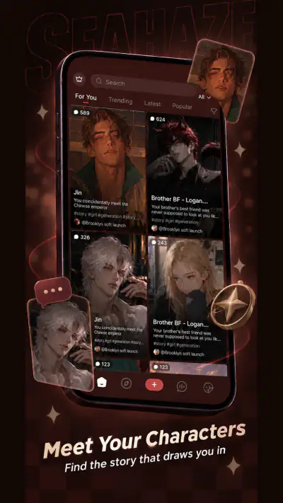 SeaHaze - AI Chat & Friends screenshot 1