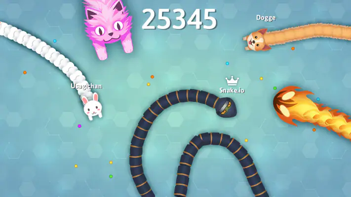 Snake.io - Leuk Slang .io Spel screenshot 1