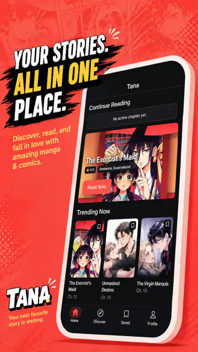 Tana: Manga & Comics screenshot 1