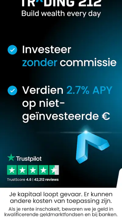 Trading 212 - Aandelen & ETFs screenshot 1