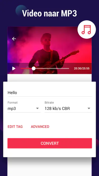 Video to MP3 - Video to Audio screenshot 1