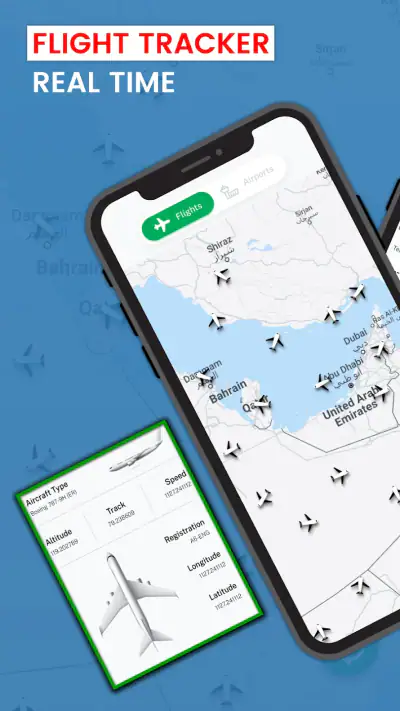 Vluchttracker - Vlucht radar screenshot 1