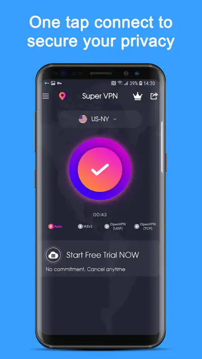 VPN Proxy Speed - Super VPN screenshot 1
