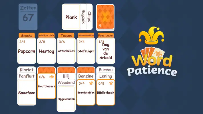 Woordpatience: Associations screenshot 1
