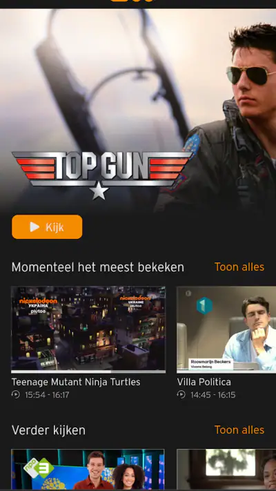 Ziggo GO TV screenshot 1