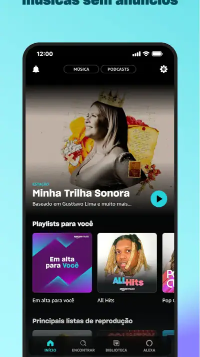 Amazon Music: Música & Podcast screenshot 1