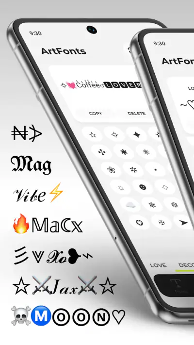 ArtFonts Letras Personalizadas screenshot 1