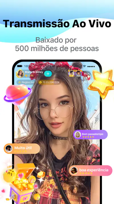 Bigo Live -Transmissão ao vivo screenshot 1