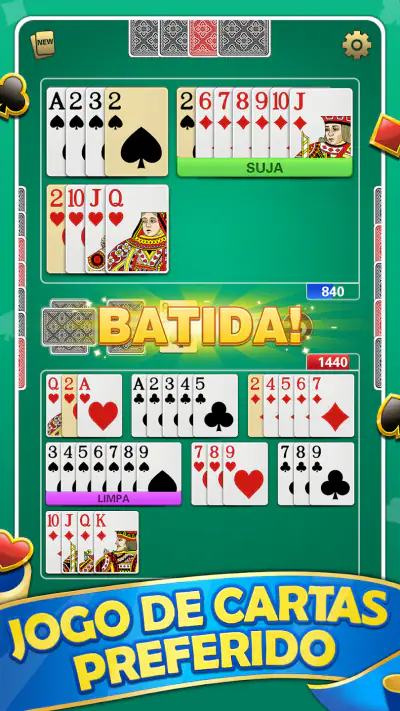 Buraco - Jogo de Cartas screenshot 1