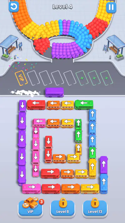 Bus Fever Party: Ônibus Jogo screenshot 1