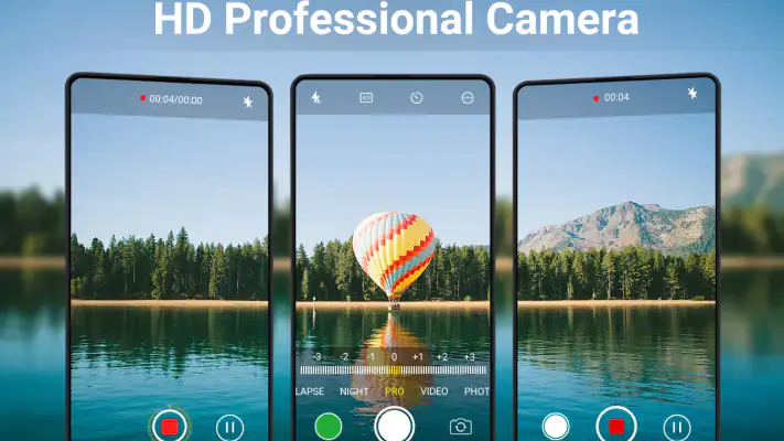 Câmera HD para Android: Câm 4K screenshot 1