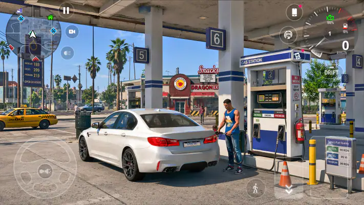 Carro da Cidade Corridas Sim screenshot 1
