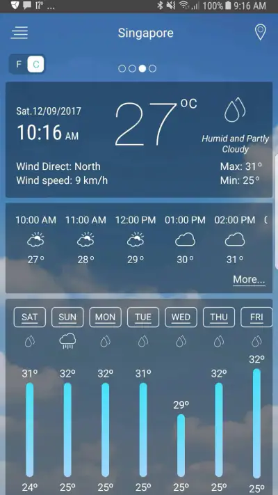 Clima: previsão do tempo screenshot 1