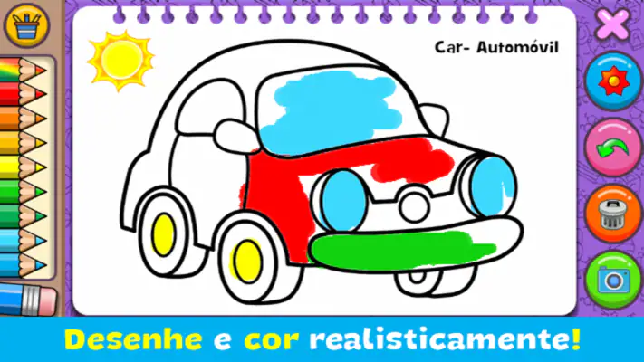 Colorir e Aprender screenshot 1