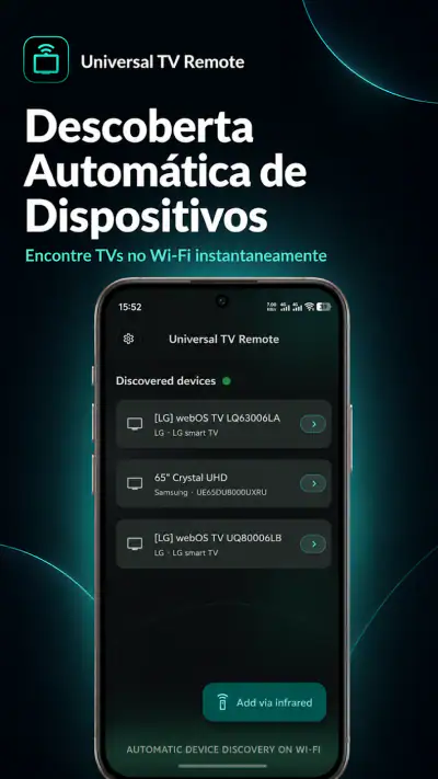 Controle Remoto Universal TV screenshot 1