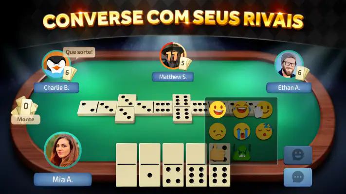 Dominó - Jogo clássico online screenshot 1