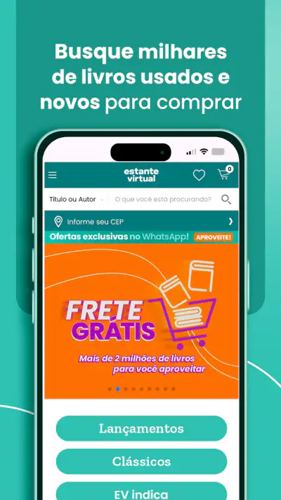 Estante Virtual: Compre Livros screenshot 1