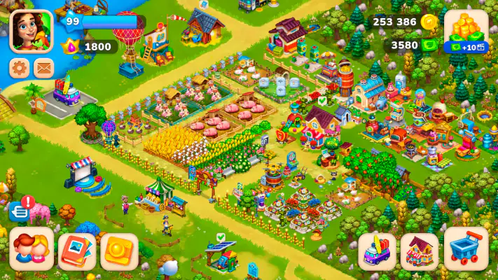 Farmington - Jogo de fazenda screenshot 1