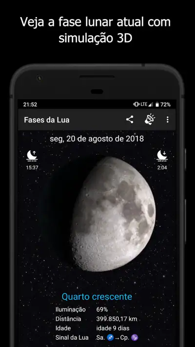 Fases da Lua screenshot 1