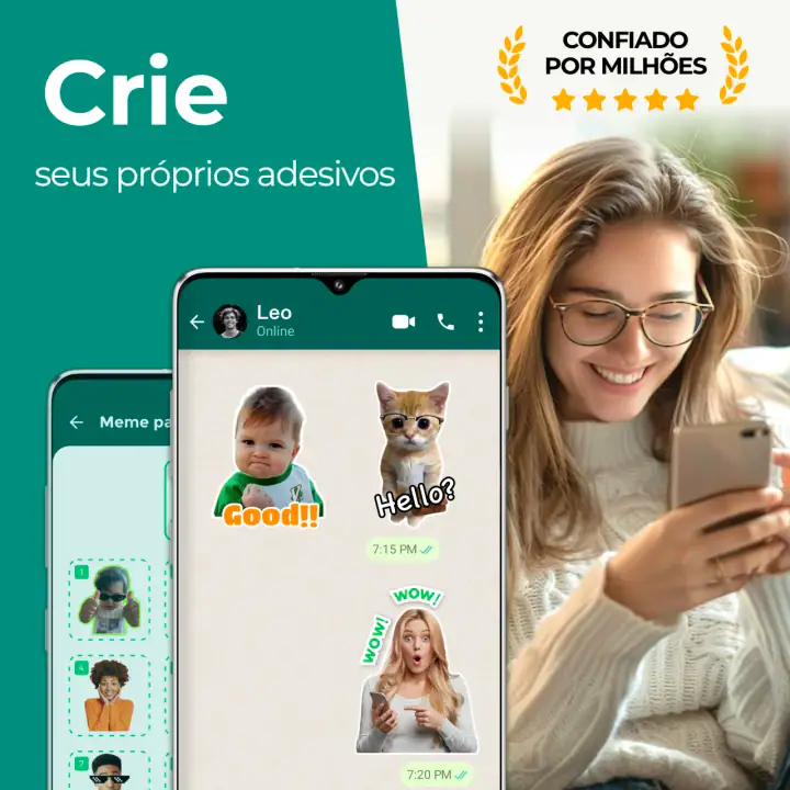 Figurinhas para WhatsApp screenshot 1