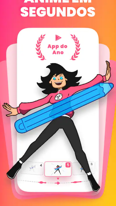 FlipaClip: Animação 2D fácil screenshot 1