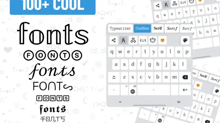 Fonts - Teclado para Letras screenshot 1