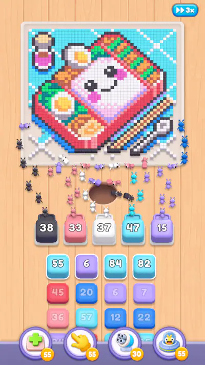Food Hunt: Pixel Puzzle screenshot 1