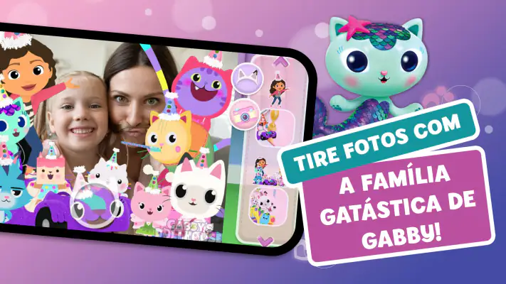 Gabbys Dollhouse:Jogos de gato screenshot 1