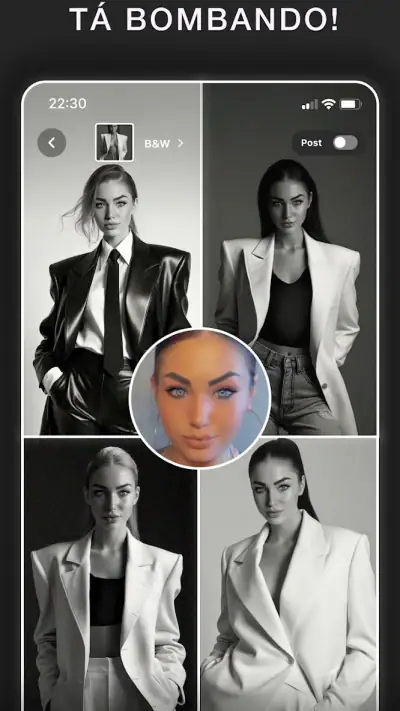 Glam IA: Editor de Foto, Vídeo screenshot 1
