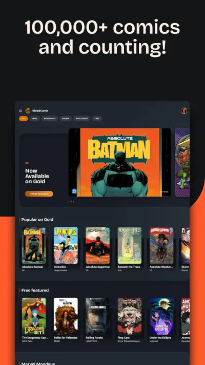 GlobalComix: HQs em Inglês screenshot 1