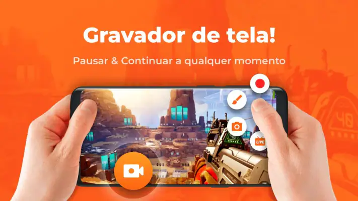 Gravador de tela - XRecorder screenshot 1