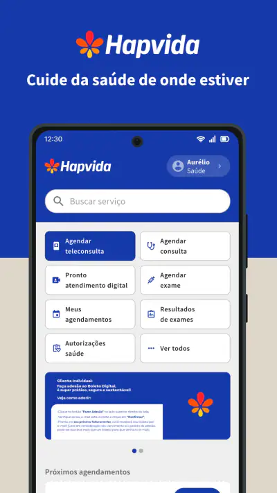 Hapvida screenshot 1