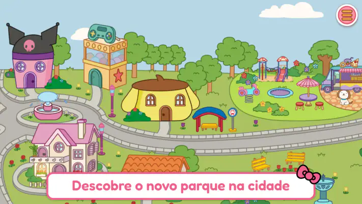 Hello Kitty e seus Amigos screenshot 1