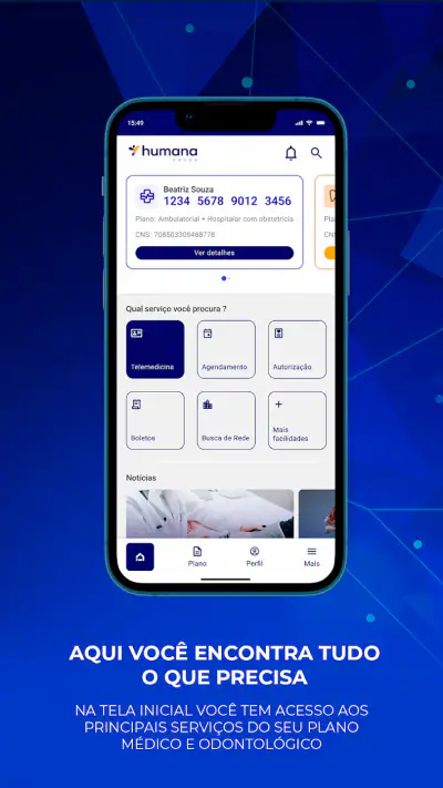 Humana Saúde Nordeste screenshot 1