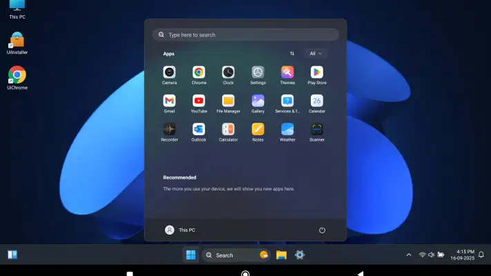 HyperDroid - PC Launcher screenshot 1
