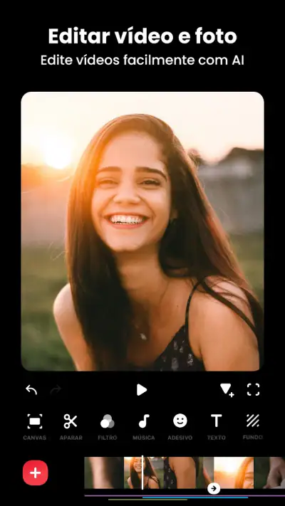 InShot: Editor de Vídeo e Foto screenshot 1