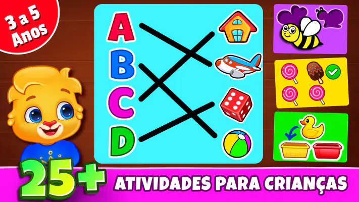 Jogos infantis: 3-7 anos screenshot 1
