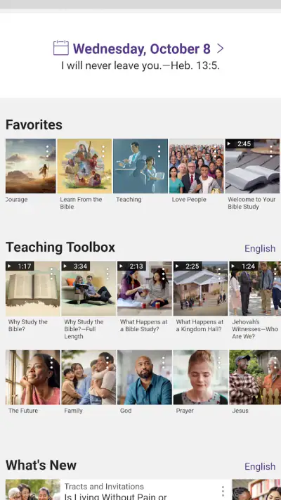 JW Library screenshot 1
