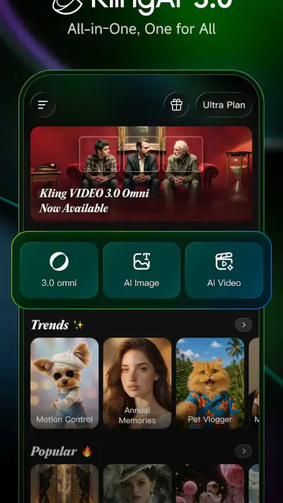 Kling AI: AI Image&Video Maker screenshot 1