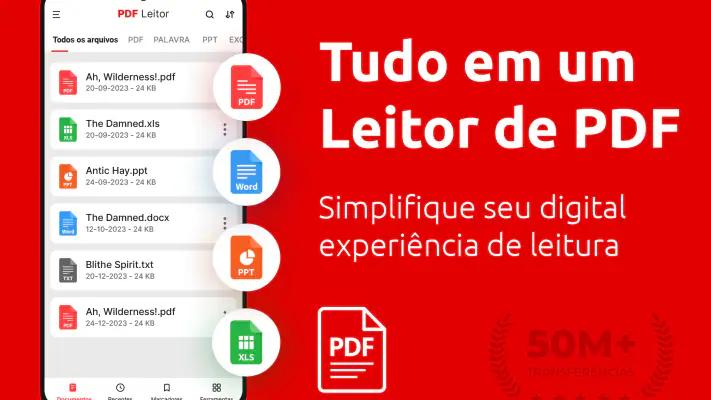 Leitor de PDF - Conversor PDF screenshot 1