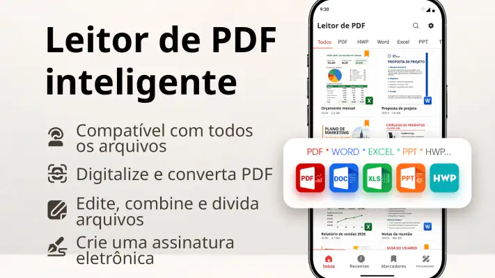 Leitor de PDF & Editor de PDF screenshot 1