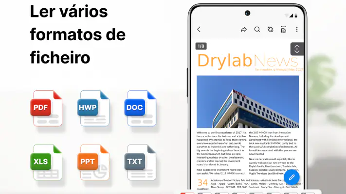 Leitor E Editor De PDF screenshot 1